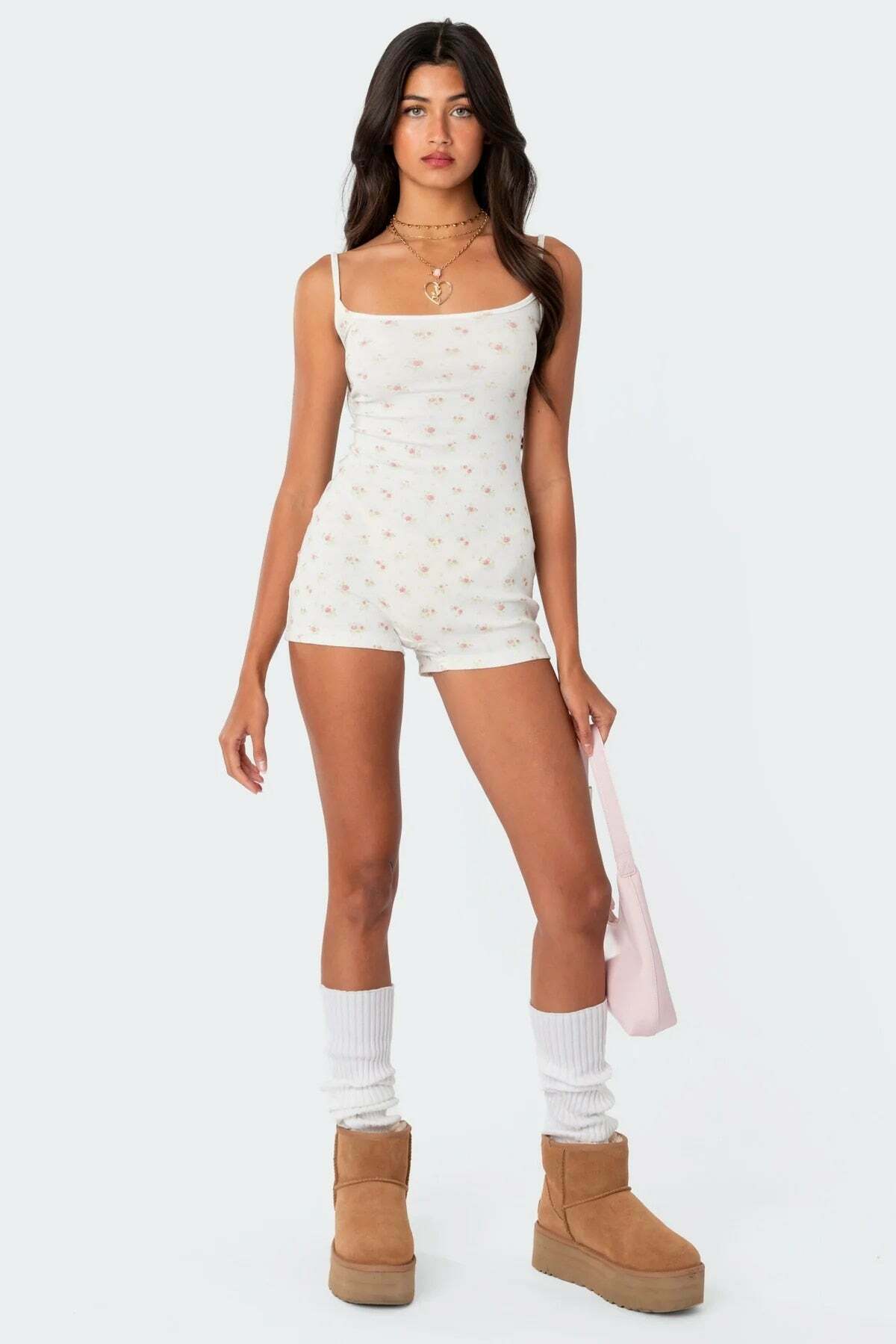 Marble Floral Playsuit - Y2K Fashion Coquette Aesthetic Grunge Style Cute Tops Past Marble Floral Playsuit - Y2K Fashion Coquette Aesthetic Grunge Style Cute Tops Past