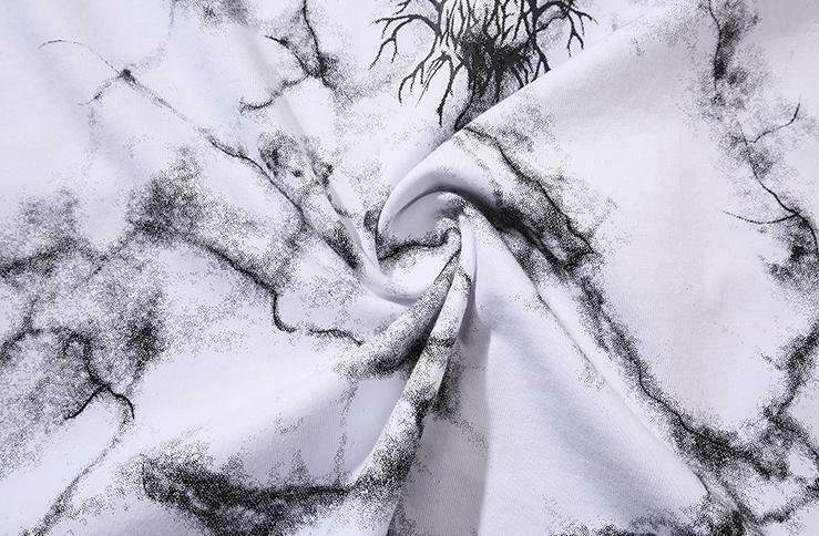 Marbled Death Metal Graphic Tee - Y2K Fashion Aesthetic Shirt for Women Marbled Death Metal Graphic Tee - Y2K Fashion Aesthetic Shirt for Women