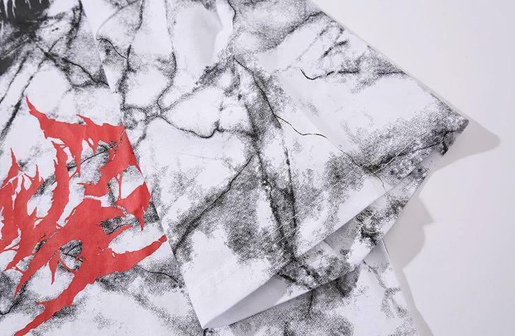 Marbled Death Metal Graphic Tee - Y2K Fashion Aesthetic Shirt for Women Marbled Death Metal Graphic Tee - Y2K Fashion Aesthetic Shirt for Women