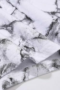 Marbled Death Metal Graphic Tee - Y2K Fashion Aesthetic Shirt for Women