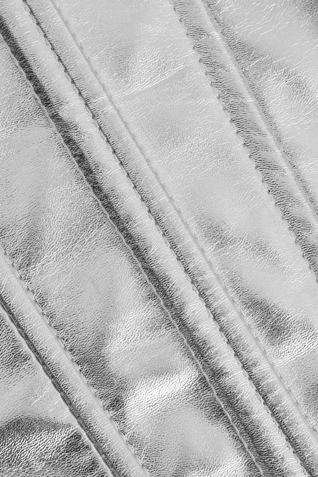 Metallic Lace-Up Corset Top - Y2K Fashion Statement with Coquette Aesthetic Twist Metallic Lace-Up Corset Top - Y2K Fashion Statement with Coquette Aesthetic Twist