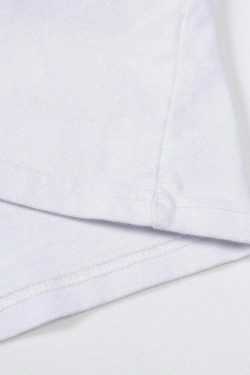 Nightmare Heart Acid Washed Graphic Tee - Y2K Fashion Aesthetic Top for Women