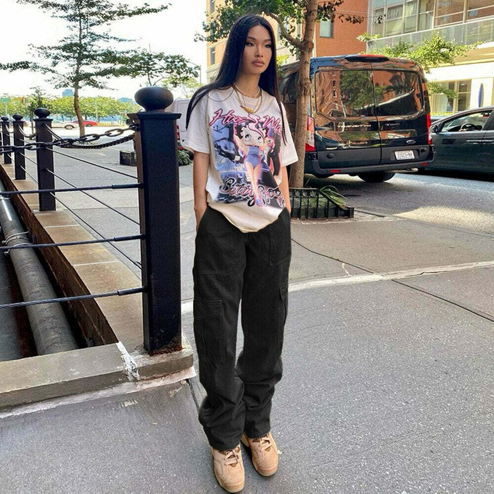 Nomad Chic Cargo Pant: Y2K Fashion with Coquette Aesthetic, Grunge Style, and Pastel Goth Vibes Nomad Chic Cargo Pant: Y2K Fashion with Coquette Aesthetic, Grunge Style, and Pastel Goth Vibes
