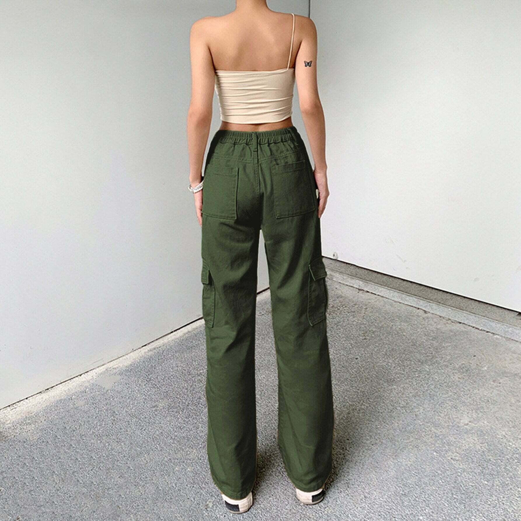 Nomad Chic Cargo Pant: Y2K Fashion with Coquette Aesthetic, Grunge Style, and Pastel Goth Vibes Nomad Chic Cargo Pant: Y2K Fashion with Coquette Aesthetic, Grunge Style, and Pastel Goth Vibes