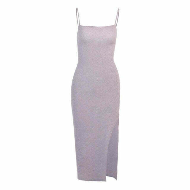 Pastel Colored Backless Knitted Dress for Y2K Fashion Enthusiasts Pastel Colored Backless Knitted Dress for Y2K Fashion Enthusiasts