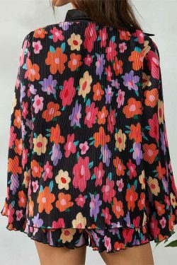 Patterned Paradise Twinset - Y2K Fashion Coquette Aesthetic Grunge Style Cute Tops Past