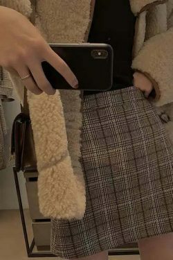 Plaid Sway & Chic Mini Skirt - Y2K Fashion Statement with Coquette Aesthetic Twist