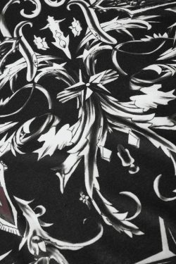 Punk Patchwork Graphic Tee: Y2K Aesthetic with Coquette & Grunge Style