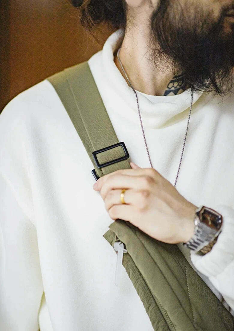 Quilted 2 in 1 Vest/Bag - Y2K Fashion Statement with Coquette Aesthetic and Grunge Style