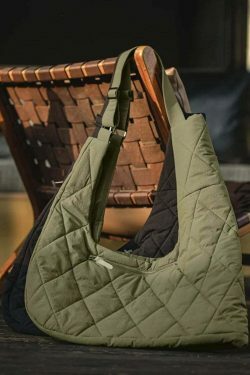 Quilted 2 in 1 Vest/Bag - Y2K Fashion Statement with Coquette Aesthetic and Grunge Style