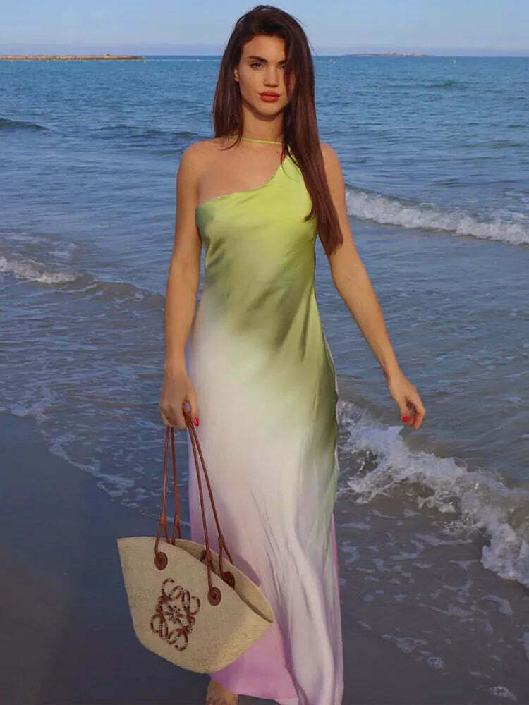 Radiant Asymmetric Glam Off Shoulder Dress - Y2K Fashion Statement for Women Radiant Asymmetric Glam Off Shoulder Dress - Y2K Fashion Statement for Women