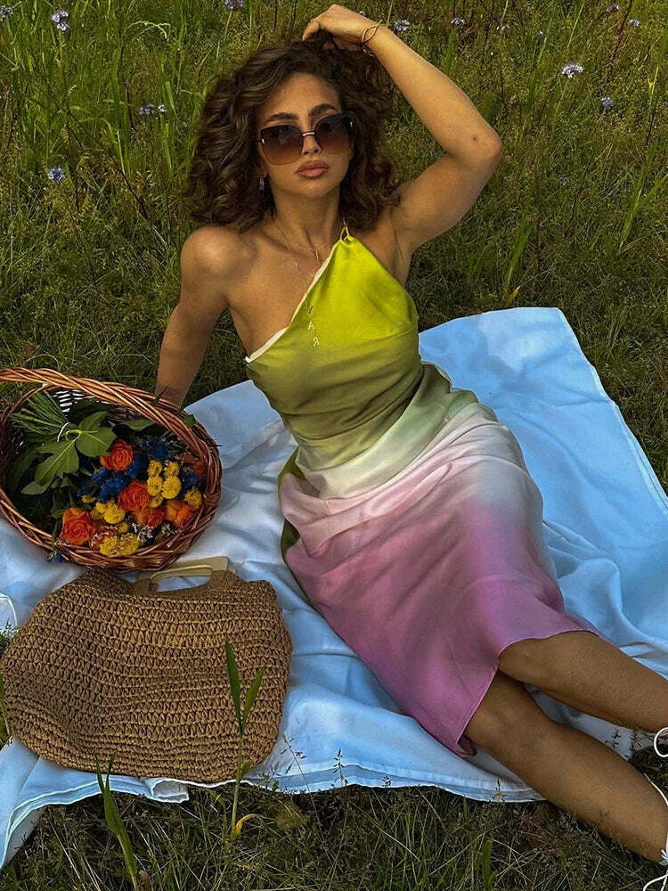 Radiant Asymmetric Glam Off Shoulder Dress - Y2K Fashion Statement for Women Radiant Asymmetric Glam Off Shoulder Dress - Y2K Fashion Statement for Women