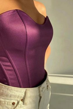 Radiant Revelry Strapless Corset - Y2K Fashion Statement for Women with Coquette Aesthetic