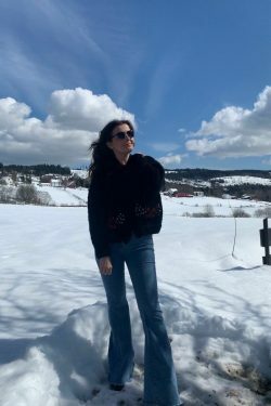 Radiant Ripple Jeans: Y2K Fashion Staple with a Coquette Aesthetic Twist