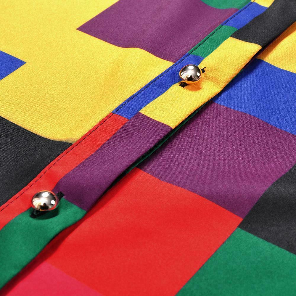 Rainbow Plus Size Blouse: Y2K Aesthetic Fashion for Women - Grunge, Coquette, and Pastel Goth Styles Rainbow Plus Size Blouse: Y2K Aesthetic Fashion for Women - Grunge, Coquette, and Pastel Goth Styles