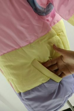 Rainbow Stripe Jacket - Y2K Fashion Aesthetic - Coquette Grunge Outfits & Cute Tops