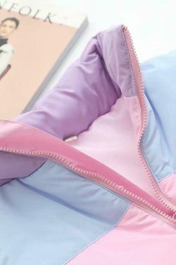 Rainbow Stripe Jacket - Y2K Fashion Aesthetic - Coquette Grunge Outfits & Cute Tops