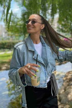 Rebel Rhythm Distressed Cropped Denim Jacket - Y2K Fashion Statement Piece