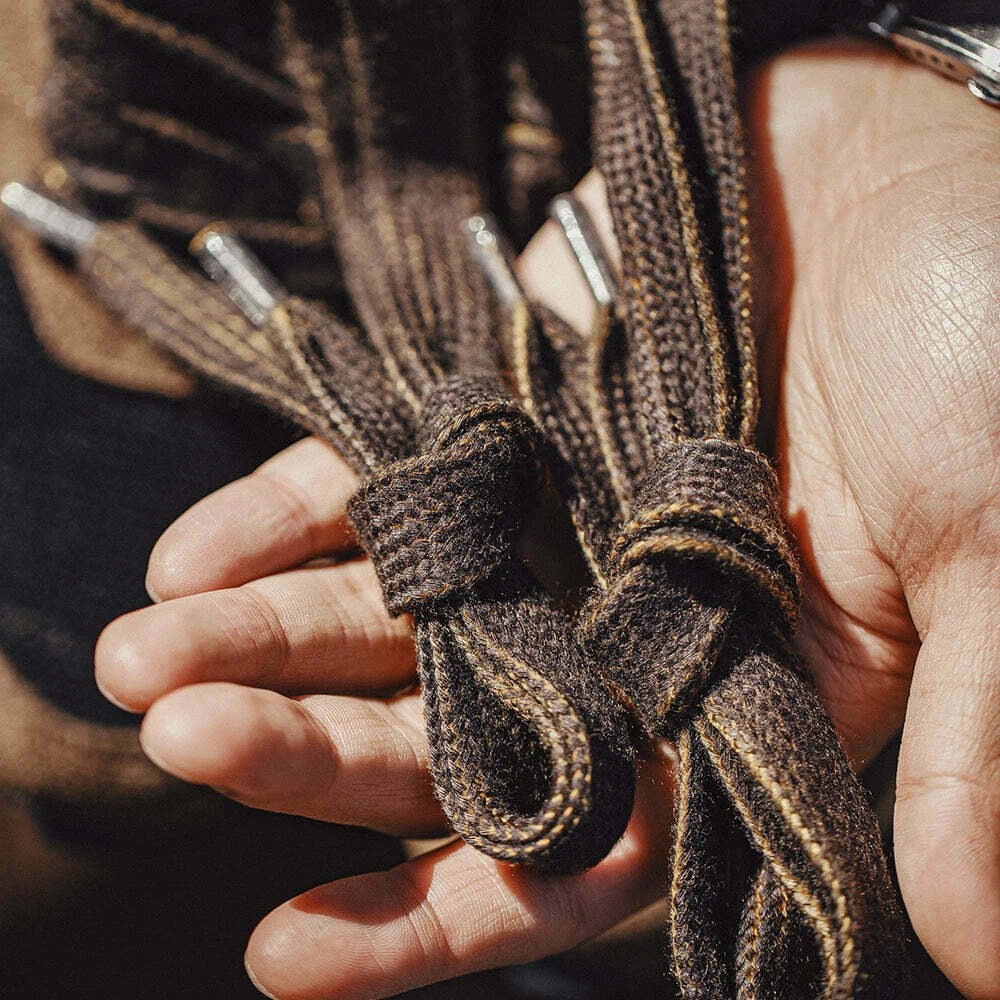 Retro Bumper Sneakers - Brown/Black, Y2K Fashion Aesthetic Shoes for Women