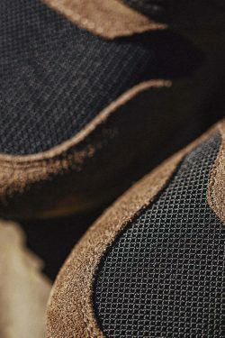 Retro Bumper Sneakers - Brown/Black, Y2K Fashion Aesthetic Shoes for Women