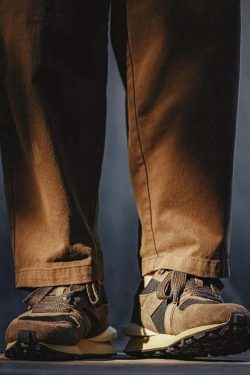 Retro Bumper Sneakers - Brown/Black, Y2K Fashion Aesthetic Shoes for Women