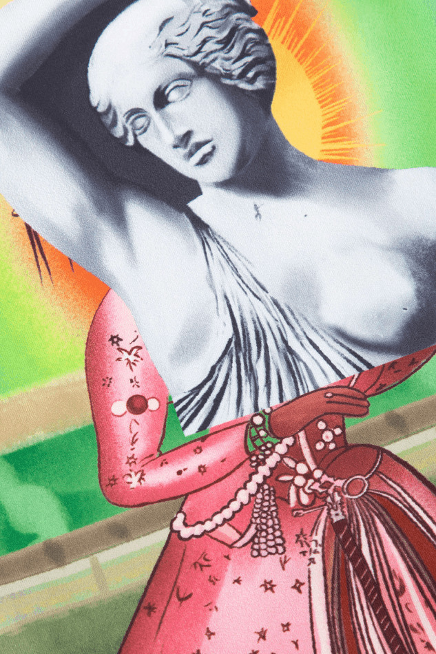 Retro Statue Print Tank Top for Women - Y2K Fashion Aesthetic with Coquette and Grunge Style Retro Statue Print Tank Top for Women - Y2K Fashion Aesthetic with Coquette and Grunge Style