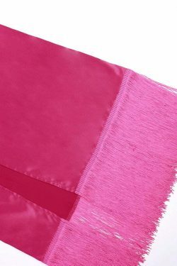 Rosette Tassels High Slit Dress - Y2K Fashion Statement with Coquette Aesthetic and Grunge Style