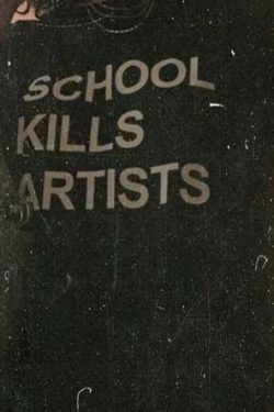 School Kills Artists Black T-Shirt | Y2K Fashion Aesthetic Tops for Women