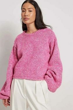 Sculpted Serenity Backless Knit Top - Y2K Coquette Grunge A