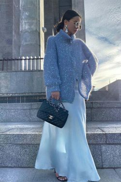 Sequined Lazy Style Sweater Jacket for Y2K Fashion Enthusiasts with Coquette and Grunge Aesthetic