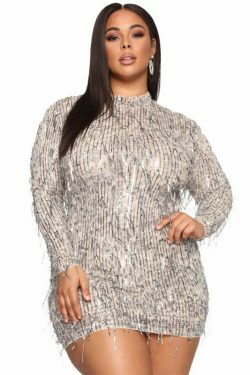 Sequined Turtleneck Dress: Y2K Fashion with Coquette Aesthetic, Grunge Style, and Pastel Goth Vibes