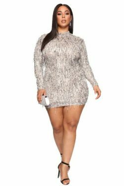 Sequined Turtleneck Dress: Y2K Fashion with Coquette Aesthetic, Grunge Style, and Pastel Goth Vibes