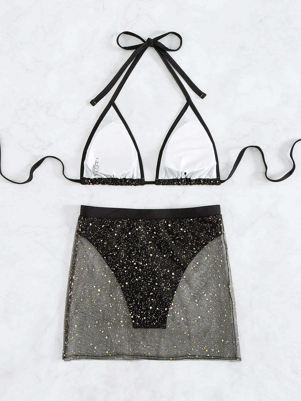 Sequins Bikini Set: Y2K Fashion Statement for Women - Sexy Two-Piece Swimsuit with Sparkling Glamour Sequins Bikini Set: Y2K Fashion Statement for Women - Sexy Two-Piece Swimsuit with Sparkling Glamour