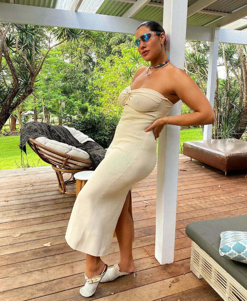 Serene Sunset Tube Dress - Y2K Fashion with Coquette Aesthetic, Grunge Style, and Pastel Goth Vibes Serene Sunset Tube Dress - Y2K Fashion with Coquette Aesthetic, Grunge Style, and Pastel Goth Vibes