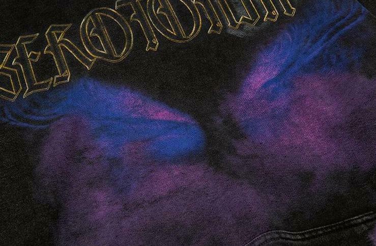 Serotonin Graphic Washed Cotton Hoodie - Y2K Aesthetic Coquette Style for Women's Fashion Serotonin Graphic Washed Cotton Hoodie - Y2K Aesthetic Coquette Style for Women's Fashion