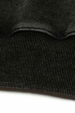 Serotonin Graphic Washed Cotton Hoodie - Y2K Aesthetic Coquette Style for Women's Fashion