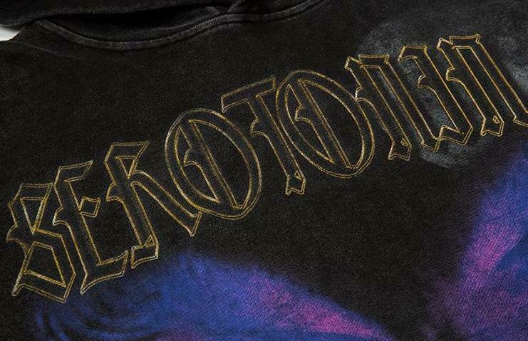 Serotonin Graphic Washed Cotton Hoodie - Y2K Aesthetic Coquette Style for Women's Fashion Serotonin Graphic Washed Cotton Hoodie - Y2K Aesthetic Coquette Style for Women's Fashion