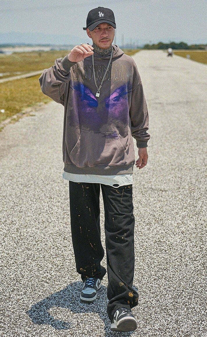 Serotonin Graphic Washed Cotton Hoodie - Y2K Aesthetic Coquette Style for Women's Fashion Serotonin Graphic Washed Cotton Hoodie - Y2K Aesthetic Coquette Style for Women's Fashion