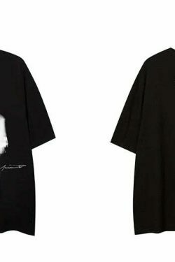 Shadow People Graphic Tee - Y2K Fashion Aesthetic Top for Women - Coquette Style Grunge Outfit