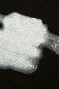 Shadow People Graphic Tee - Y2K Fashion Aesthetic Top for Women - Coquette Style Grunge Outfit