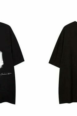 Shadow People Graphic Tee - Y2K Fashion Aesthetic Top for Women - Coquette Style Grunge Outfit