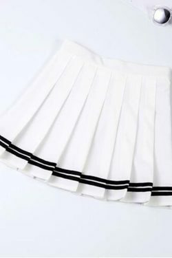 Skirt - Vintage-Inspired Y2K Aesthetic, Grunge Coquette, Pastel