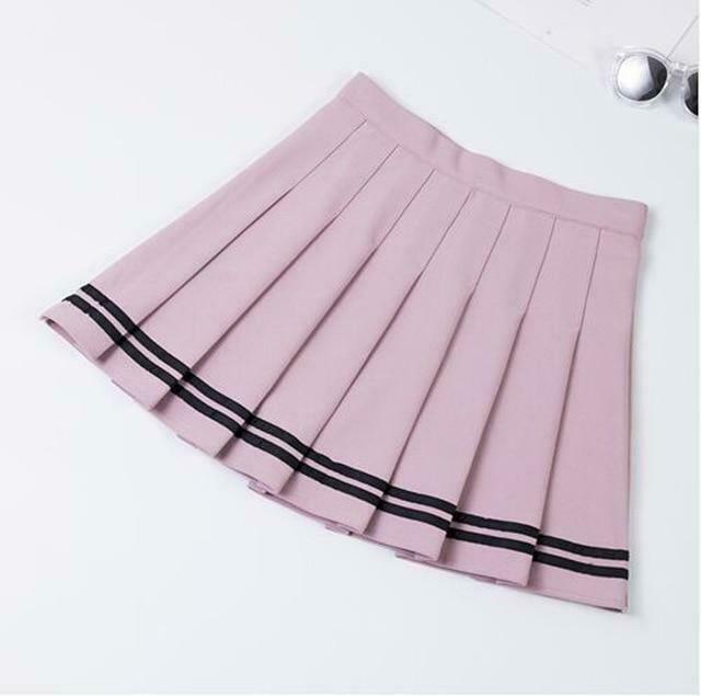 Skirt - Vintage-Inspired Y2K Aesthetic, Grunge Coquette, Pastel Skirt - Vintage-Inspired Y2K Aesthetic, Grunge Coquette, Pastel
