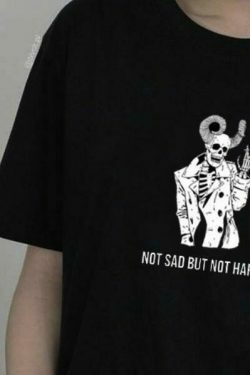 Skull T-Shirt: Y2K Fashion with Coquette and Grunge Aesthetic, Cute Tops and Pastel Goth Vibes