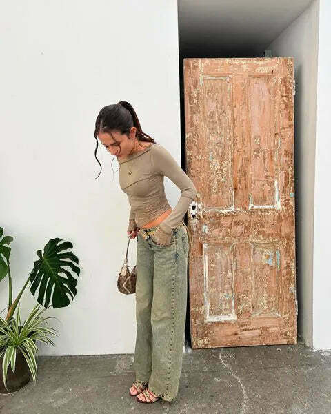 Sophia's Coquette Lace Tee: Y2K Fashion Aesthetic with Grunge and Pastel Goth Vibes Sophia's Coquette Lace Tee: Y2K Fashion Aesthetic with Grunge and Pastel Goth Vibes