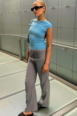 Sophie Hollow Out Top: Y2K Fashion Staple with Coquette Aesthetic and Grunge Style