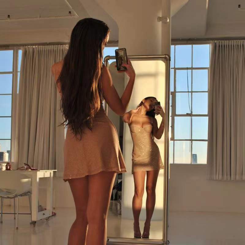 Sparkly Party Dress: Y2K Fashion with Coquette Aesthetic, Grunge Style, and Pastel Goth Vibes Sparkly Party Dress: Y2K Fashion with Coquette Aesthetic, Grunge Style, and Pastel Goth Vibes