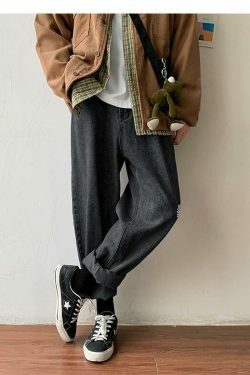 Spring Sensation Daisy Jeans - Y2K Fashion Statement for Women