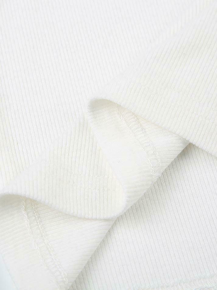 Square Neck Lace Trim Tee: Y2K Fashion Aesthetic Top for Women - Coquette & Grunge Style Square Neck Lace Trim Tee: Y2K Fashion Aesthetic Top for Women - Coquette & Grunge Style