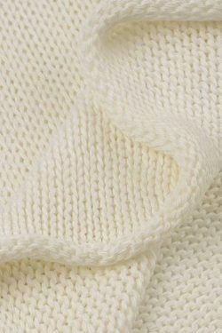 Star Crochet Knit Cropped Sweater - Y2K Aesthetic Fashion for Women - Coquette Style Grunge Outfit